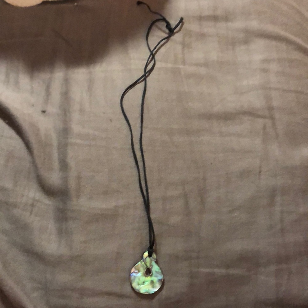 monochrome necklace